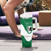 Personalized Italy Marche Tumbler With Handle Flag Style - Wonder Print Shop