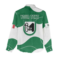 Personalized Italy Marche Women Casual Shirt Flag Style LT19