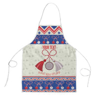 Personalized Moldova Christmas Apron Martisor Moldova Traditional - Wonder Print Shop