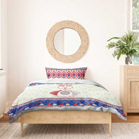 Personalized Moldova Christmas Bedding Set Martisor Moldova Traditional - Wonder Print Shop