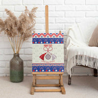 Personalized Moldova Christmas Canvas Wall Art Martisor Moldova Traditional - Wonder Print Shop