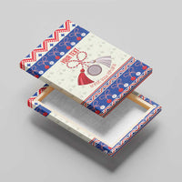 Personalized Moldova Christmas Canvas Wall Art Martisor Moldova Traditional - Wonder Print Shop