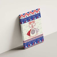 Personalized Moldova Christmas Canvas Wall Art Martisor Moldova Traditional - Wonder Print Shop