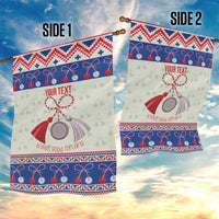 Personalized Moldova Christmas Garden Flag Martisor Moldova Traditional - Wonder Print Shop