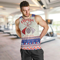 Personalized Moldova Christmas Men Tank Top Martisor Moldova Traditional - Wonder Print Shop