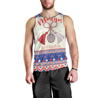 Personalized Moldova Christmas Men Tank Top Martisor Moldova Traditional - Wonder Print Shop