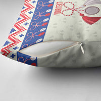 Personalized Moldova Christmas Pillow Cover Martisor Moldova Traditional - Wonder Print Shop