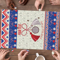 Personalized Moldova Christmas Puzzle Martisor Moldova Traditional - Wonder Print Shop