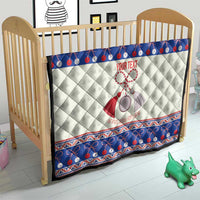 Personalized Moldova Christmas Quilt Martisor Moldova Traditional - Wonder Print Shop