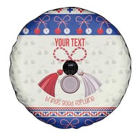 Personalized Moldova Christmas Spare Tire Cover Martisor Moldova Traditional - Wonder Print Shop