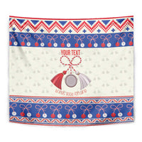 Personalized Moldova Christmas Tapestry Martisor Moldova Traditional - Wonder Print Shop