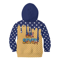 American Flag Ice Cream Drip Kid Hoodie 67 Meme Gen Alpha Slang Tee - Wonder Print Shop