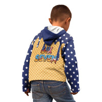 American Flag Ice Cream Drip Kid Hoodie 67 Meme Gen Alpha Slang Tee - Wonder Print Shop