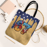 American Flag Ice Cream Drip Tote Bag 67 Meme Gen Alpha Slang Tee - Wonder Print Shop