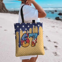 American Flag Ice Cream Drip Tote Bag 67 Meme Gen Alpha Slang Tee - Wonder Print Shop