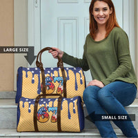 American Flag Ice Cream Drip Travel Bag 67 Meme Gen Alpha Slang Tee - Wonder Print Shop