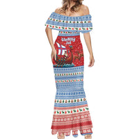 Faroe Islands Viking Santa Christmas Mermaid Dress Funny Reindeer Norse Xmas - Wonder Print Shop