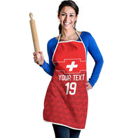 Custom World Football 2026 Switzerland Apron Schweiz Hopp Schwiiz - Wonder Print Shop