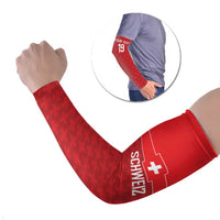 Custom World Football 2026 Switzerland Arm Sleeves Schweiz Hopp Schwiiz - Wonder Print Shop