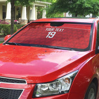 Custom World Football 2026 Switzerland Auto Sun Shade Schweiz Hopp Schwiiz - Wonder Print Shop