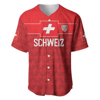 Custom World Football 2026 Switzerland Baseball Jersey Schweiz Hopp Schwiiz - Wonder Print Shop