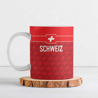 Custom World Football 2026 Switzerland Ceramic Mug Schweiz Hopp Schwiiz - Wonder Print Shop