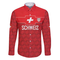 Custom World Football 2026 Switzerland Family Matching Puletasi and Hawaiian Shirt Schweiz Hopp Schwiiz - Wonder Print Shop