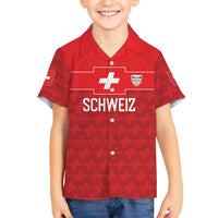 Custom World Football 2026 Switzerland Hawaiian Shirt Schweiz Hopp Schwiiz - Wonder Print Shop