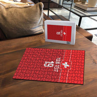 Custom World Football 2026 Switzerland Puzzle Schweiz Hopp Schwiiz - Wonder Print Shop