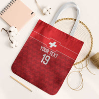 Custom World Football 2026 Switzerland Tote Bag Schweiz Hopp Schwiiz - Wonder Print Shop