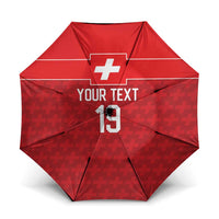 Custom World Football 2026 Switzerland Umbrella Schweiz Hopp Schwiiz - Wonder Print Shop