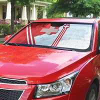 Italy Piedmont Auto Sun Shade Map With Flag Style - Wonder Print Shop