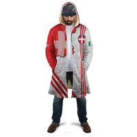 Italy Piedmont Cloak Map With Flag Style - Wonder Print Shop