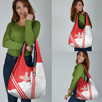 Italy Piedmont Grocery Bag Map With Flag Style - Wonder Print Shop