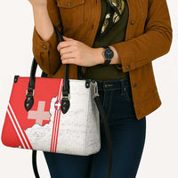 Italy Piedmont Leather Bag Map With Flag Style - Wonder Print Shop