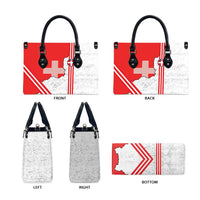 Italy Piedmont Leather Bag Map With Flag Style - Wonder Print Shop