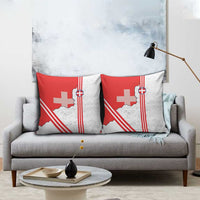 Italy Piedmont Pillow Cover Map With Flag Style - Wonder Print Shop