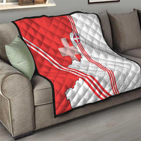 Italy Piedmont Quilt Map With Flag Style - Wonder Print Shop