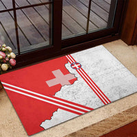 Italy Piedmont Rubber Doormat Map With Flag Style - Wonder Print Shop