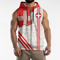 Italy Piedmont Sleeveless Zip Hoodie Map With Flag Style - Wonder Print Shop