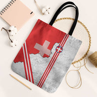 Italy Piedmont Tote Bag Map With Flag Style - Wonder Print Shop