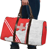 Italy Piedmont Travel Bag Map With Flag Style - Wonder Print Shop