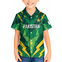 Custom Pakistan Cricket Kid Hawaiian Shirt Markhor Spirit