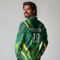 Custom Pakistan Cricket Long Sleeve Polo Shirt Markhor Spirit
