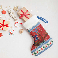 Iceland Viking Santa Christmas Stocking Funny Reindeer Norse Xmas - Wonder Print Shop
