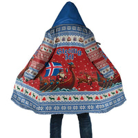 Iceland Viking Santa Christmas Cloak Funny Reindeer Norse Xmas - Wonder Print Shop