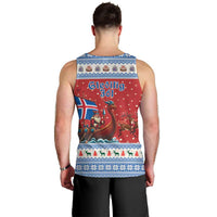Iceland Viking Santa Christmas Men Tank Top Funny Reindeer Norse Xmas - Wonder Print Shop