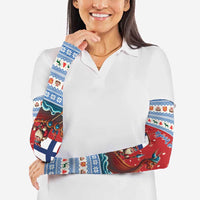 Finland Viking Santa Christmas Arm Sleeves Funny Reindeer Norse Xmas - Wonder Print Shop