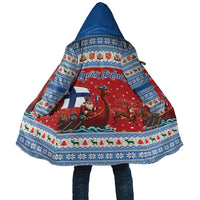 Finland Viking Santa Christmas Cloak Funny Reindeer Norse Xmas - Wonder Print Shop