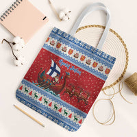 Finland Viking Santa Christmas Tote Bag Funny Reindeer Norse Xmas - Wonder Print Shop